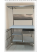 SEPA INSPECTION TABLE 48 X 24 X 36 + 36 CMS STAINLESS STEEL