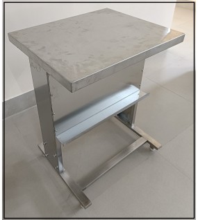 SEPA SS EMBOSSING MACHINE STAND (24X18X30+6) ADJUSTABLE