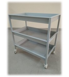 SEPA WORK TROLLEY 41 x 24.5 x 44 CMS (3 IN ONE) MILD STEEL