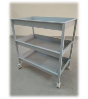 SEPA WORK TROLLEY 41 x 24.5 x 44 CMS (3 IN ONE) MILD STEEL SEPA WORK TROLLEY 41 x 24.5 x 44 CMS (3 IN ONE) MILD STEEL