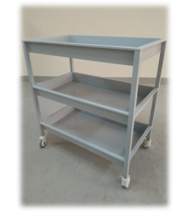 SEPA WORK TROLLEY 41 x 24.5 x 44 CMS (3 IN ONE) MILD STEEL