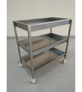 SEPA WORK TROLLEY 41X24.5X44 CMS ( 3 IN 1) STAINLESS STEEL SEPA WORK TROLLEY 41X24.5X44 CMS ( 3 IN 1) STAINLESS STEEL
