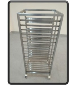 SEPA DRYING TROLLEY 24X18X64 CMS STAINLESS STEEL SEPA DRYING TROLLEY 24X18X64 CMS STAINLESS STEEL
