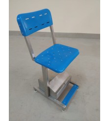 SEPA WORKER STOOL STAINLESS STEEL