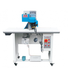 SEPA LADIES PURSE ZIPPER GLUEING AND ATTACHING MACHINE