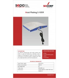 SEPA HEAT PLATING MACHINE