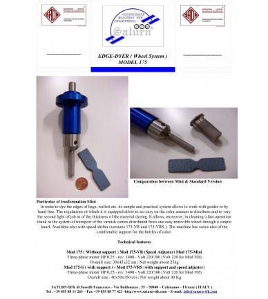 SATURN EDGE INKING MACHINE 