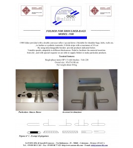 SATURN TWO FOLD HANDLE MAKING MACHINE SATURN TWO FOLD HANDLE MAKING MACHINE