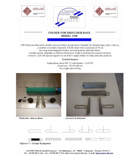 SATURN TWO FOLD HANDLE MAKING MACHINE SATURN TWO FOLD HANDLE MAKING MACHINE
