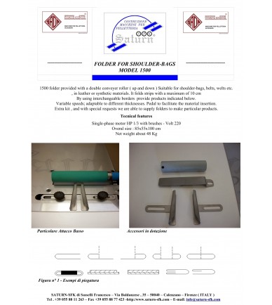 SATURN TWO FOLD HANDLE MAKING MACHINE