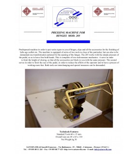 SATURN WALLET/CLUTCH METAL FRAME PRESSING MACHINE SATURN WALLET/CLUTCH METAL FRAME PRESSING MACHINE