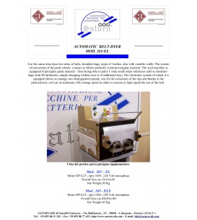 SATURN BELT EDGE INKING MACHINE SATURN BELT EDGE INKING MACHINE