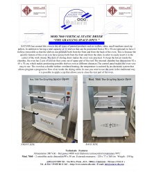 SATURN VERTICAL DRYING OVEN