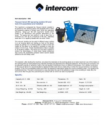 MANUAL SPRAY SYSTEMS I348 BENCH B3+S4+TANK