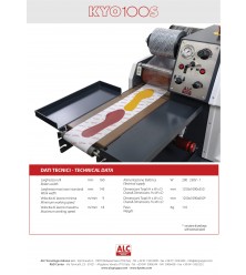 KYO MACHINE KYO 100S PENUMATIC INSOLE GLUING MACHINE