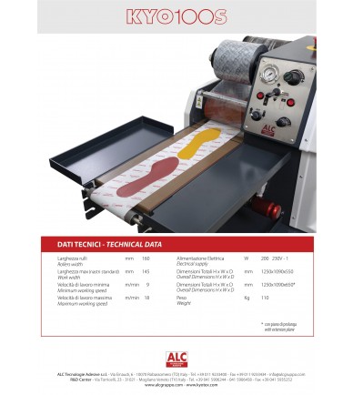 KYO MACHINE KYO 100S PENUMATIC INSOLE GLUING MACHINE