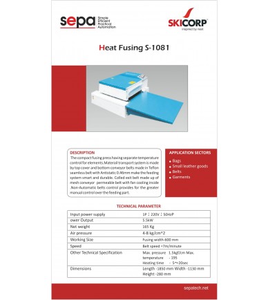 Kyotex Thermopress 600 Mm Mechnical Tenstion