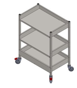 Shelves trolley